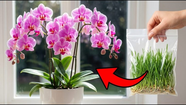 Tajný květový hormon, který orchideje milují: naklíčená čočka